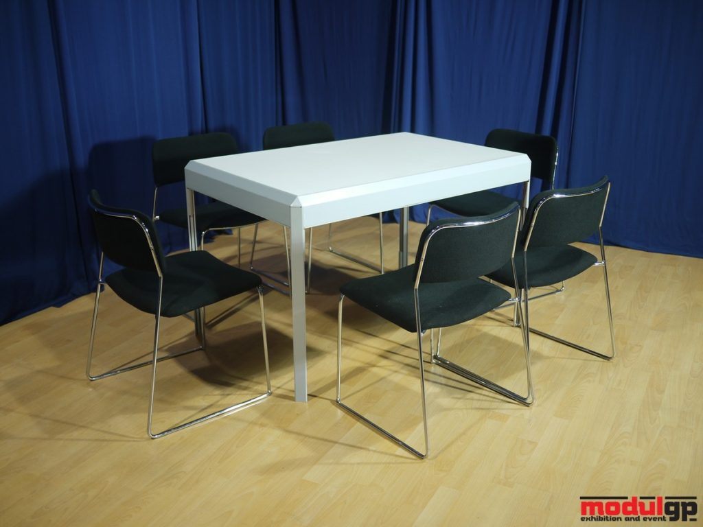 Tárgyaló asztal, 6db Tallin székkel