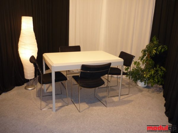 Tárgyaló asztal, 6db Tallin székkel