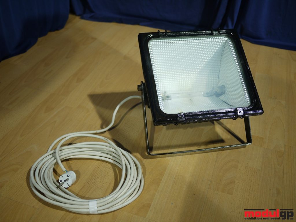 400 W-os fém halogén reflektor (fehér fényű)